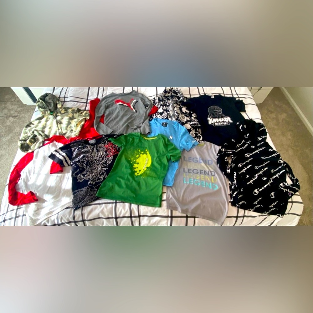 Boys Top mixed lot sz 8-10 M
